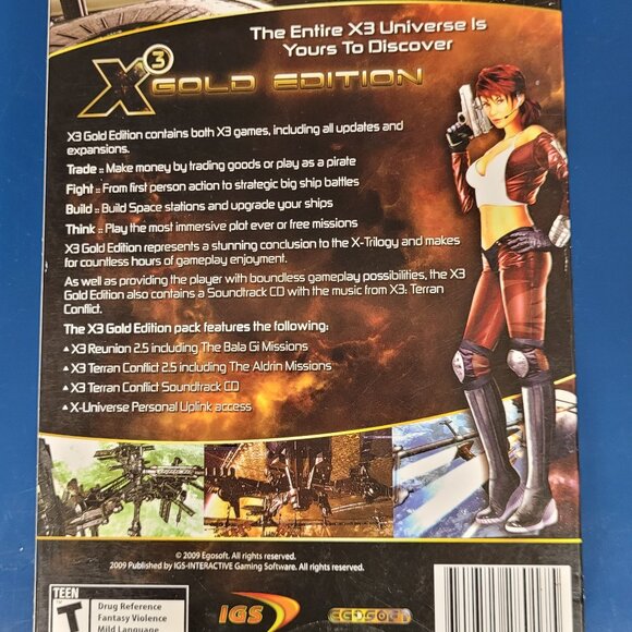 X 3 Gold Edition PC DVD GAME - Picture 3 of 3